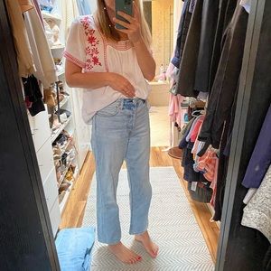 Levi’s Ribcage straight jeans